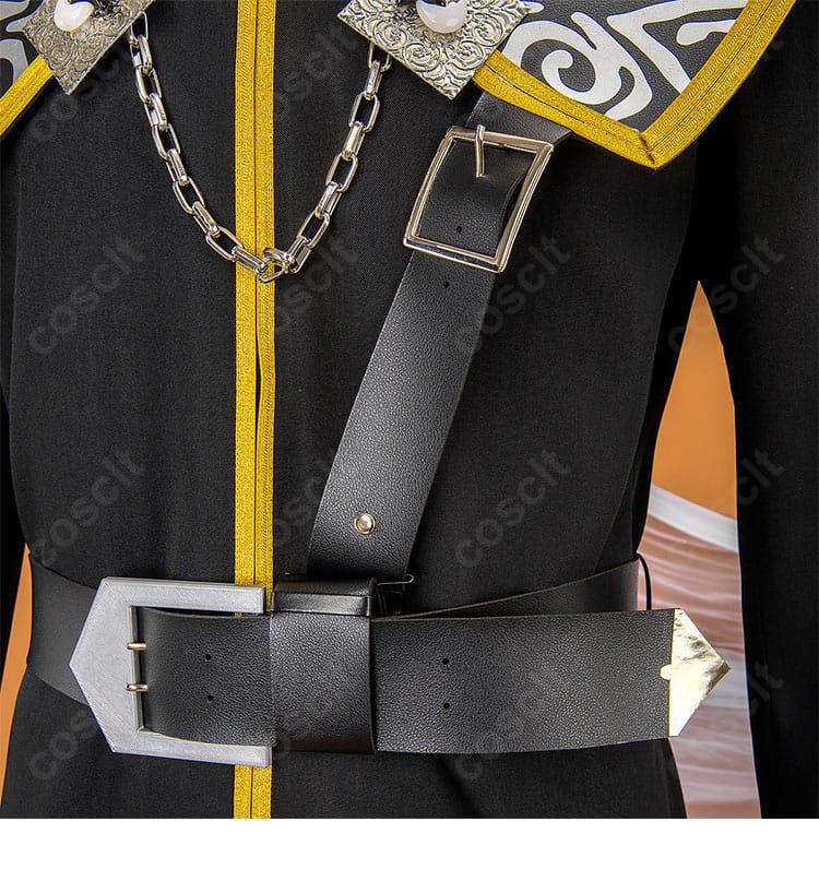 スコール・レオンハートSeeD制服の腰ベルト装飾と留め具