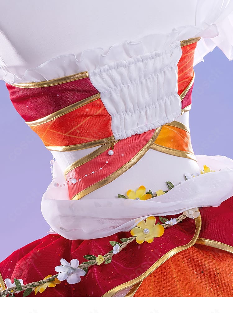 高坂穂乃果の妖精衣装に付属する腰背面の花飾りと装着部分