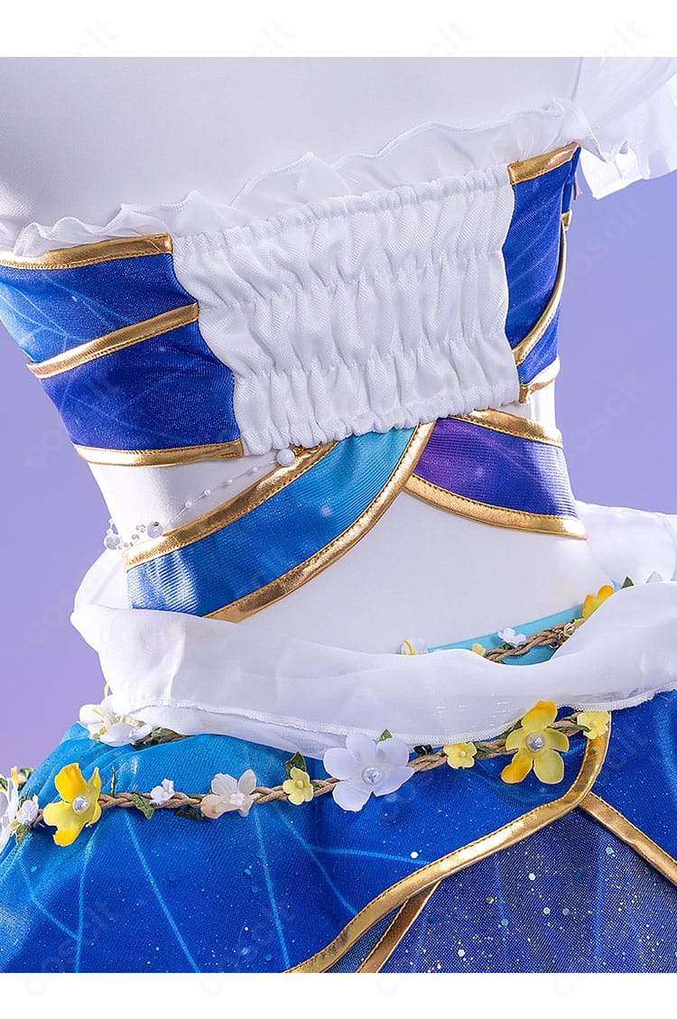 絢瀬絵里 妖精の国編 覚醒後コスプレ衣装の腰まわりディテール
