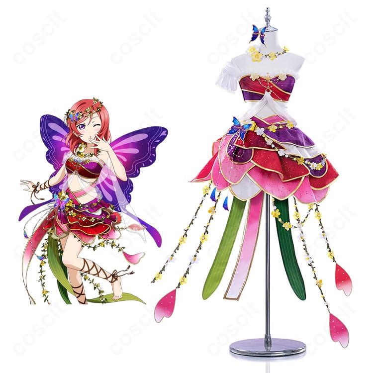 ラブライブ!スクフェス 西木野真姫 妖精の国編 こっそり練習 覚醒後のキャラクターイメージとコスプレ衣装