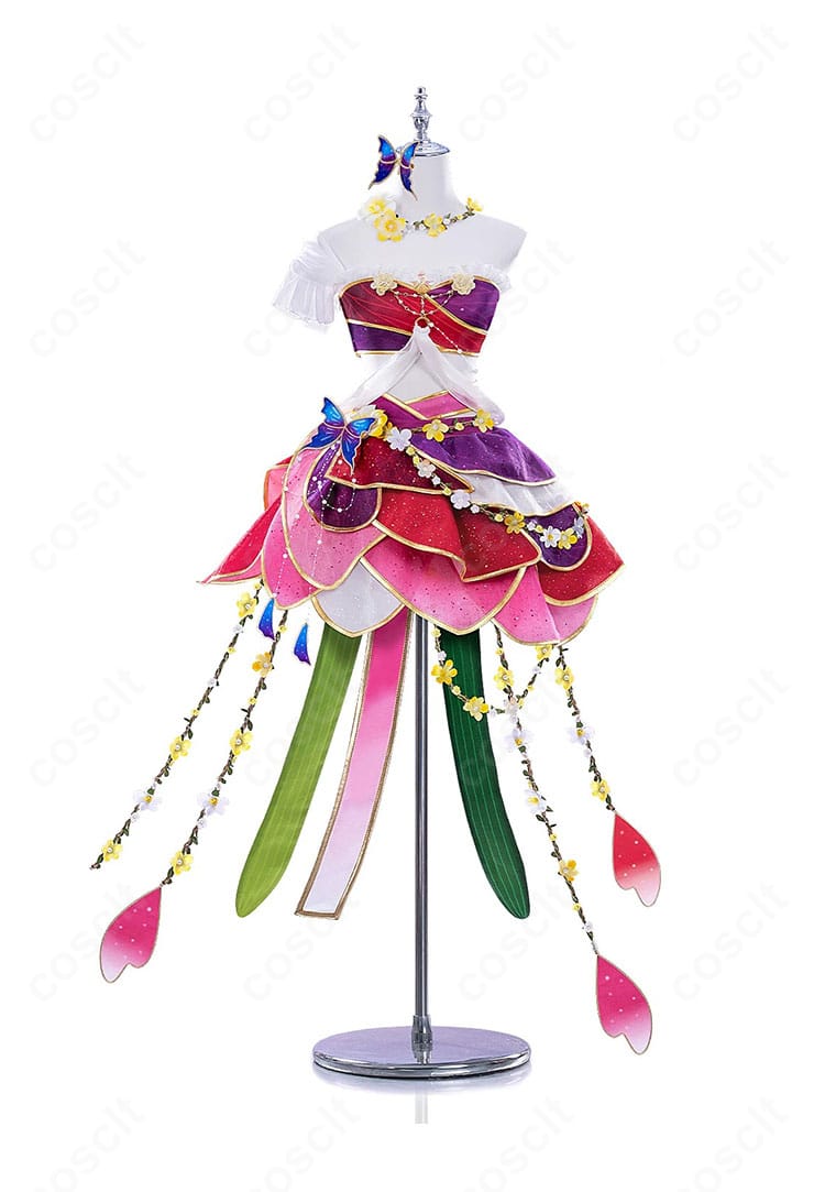 ラブライブ!スクフェス 西木野真姫 妖精の国編 こっそり練習 覚醒後コスプレ衣装の正面