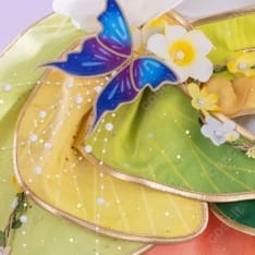 スクフェス 小泉花陽 妖精の国編・覚醒後 コスプレ衣装｜花冠と蝶飾りで撮影に映える妖精風ドレス - 2枚目の画像（サムネイル）