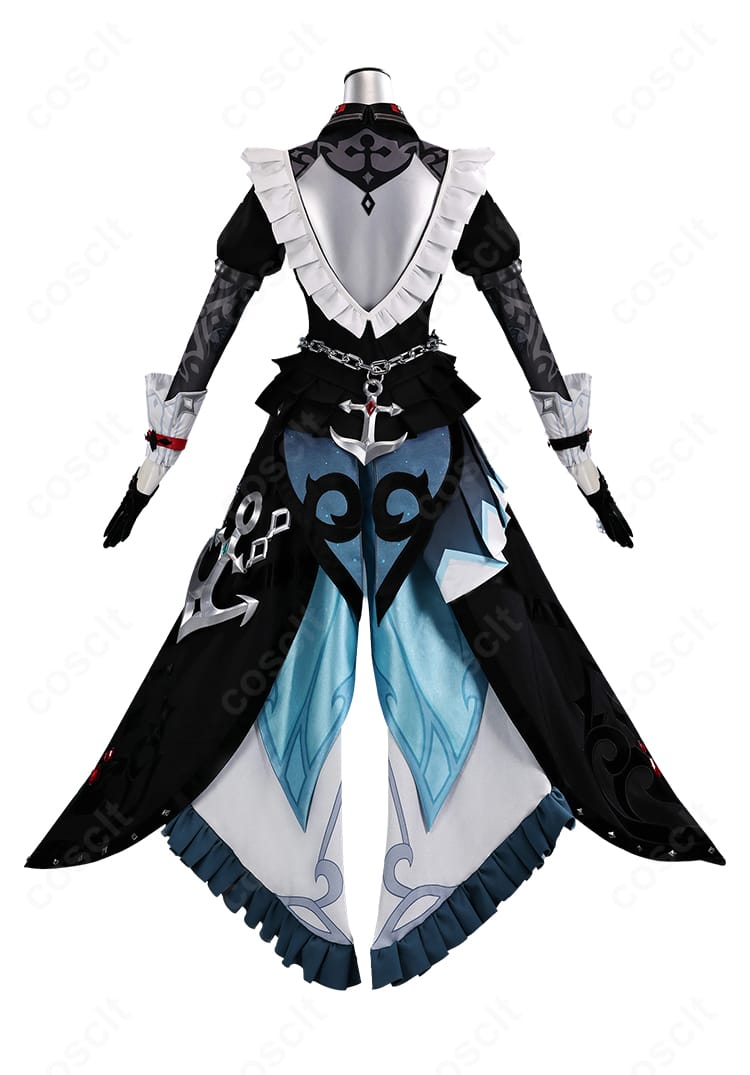 原神 ダニカ メイド長コスプレ衣装の背面