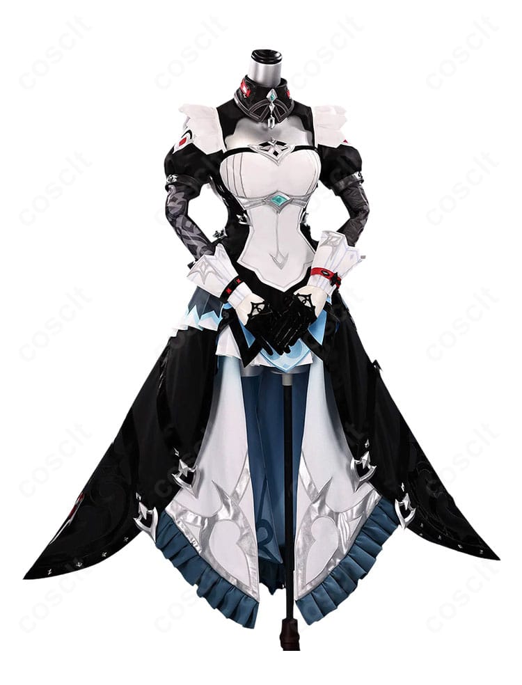 原神 ダニカ メイド長コスプレ衣装の側面