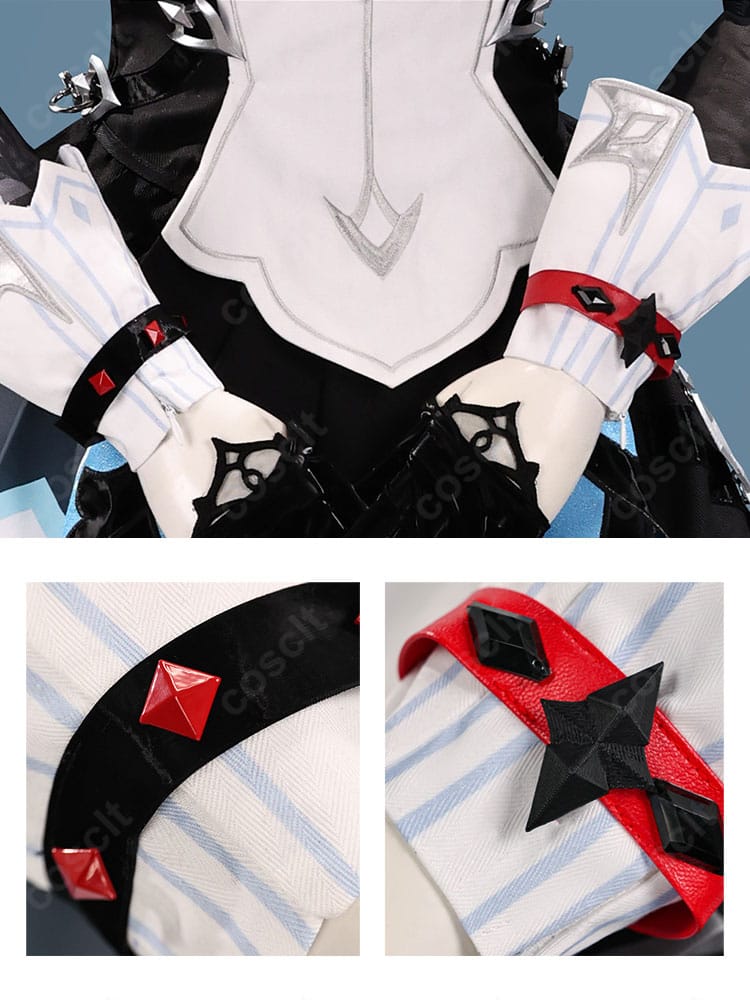 原神 ダニカ メイド長コスプレ衣装の袖口装飾詳細