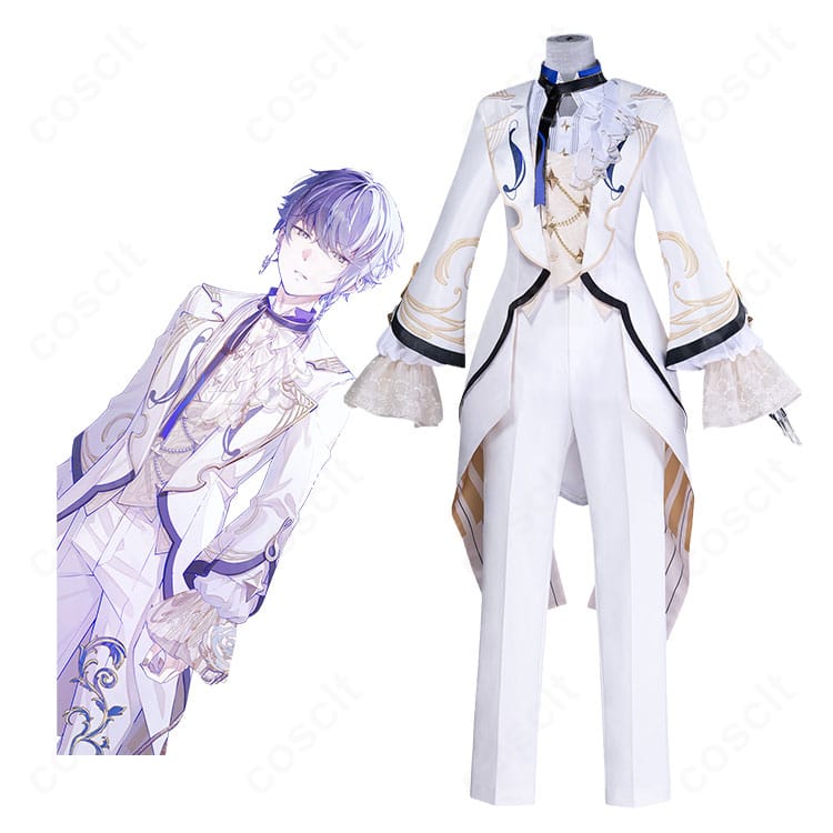 青柳冬弥［一緒に帰ろう］特訓後のキャラクター画像とエンビエントムジーク コスプレ衣装の商品展示