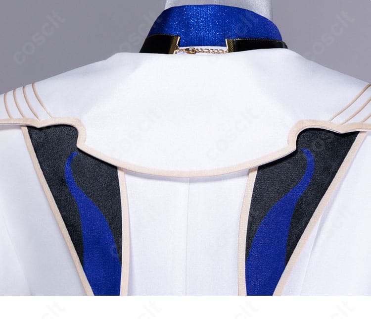 エンビエントムジーク コスプレ衣装の背面肩まわりのディテール