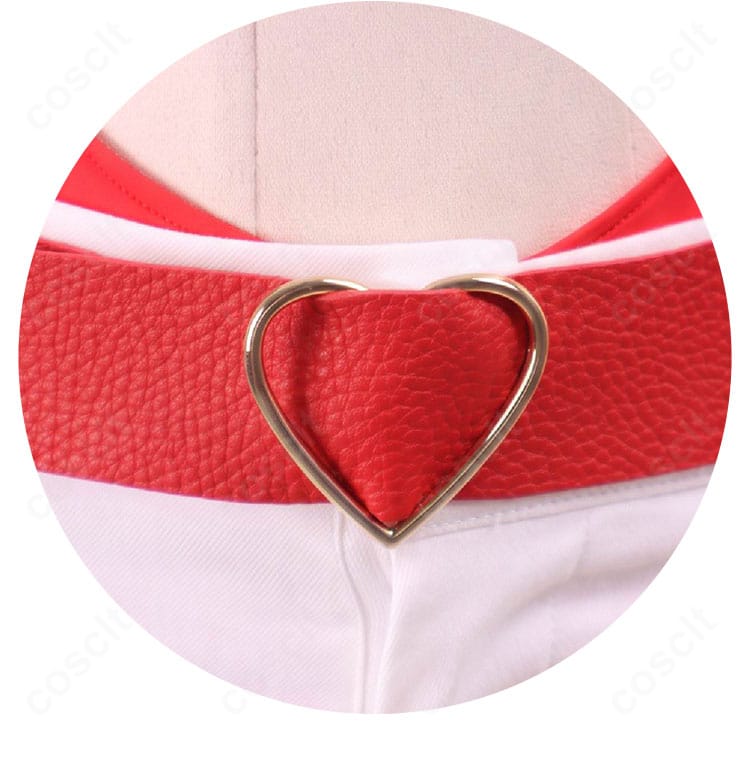 宝鐘マリンのくらげ風水着衣装のベルト装飾