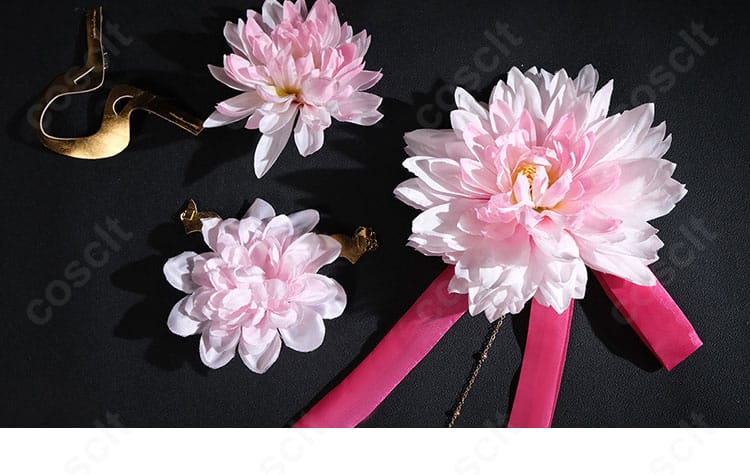 カーマ(ミステイク)第三再臨衣装に付属する花飾りの細部