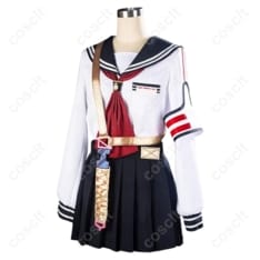 ブルーアーカイブ 七度ユキノ SRT特殊学園 FOX小隊 セーラー制服風 コスプレ衣装 - 3枚目の画像（サムネイル）