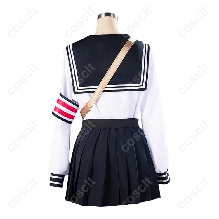 ブルーアーカイブ 七度ユキノ SRT特殊学園 FOX小隊 セーラー制服風 コスプレ衣装 - 4枚目の画像