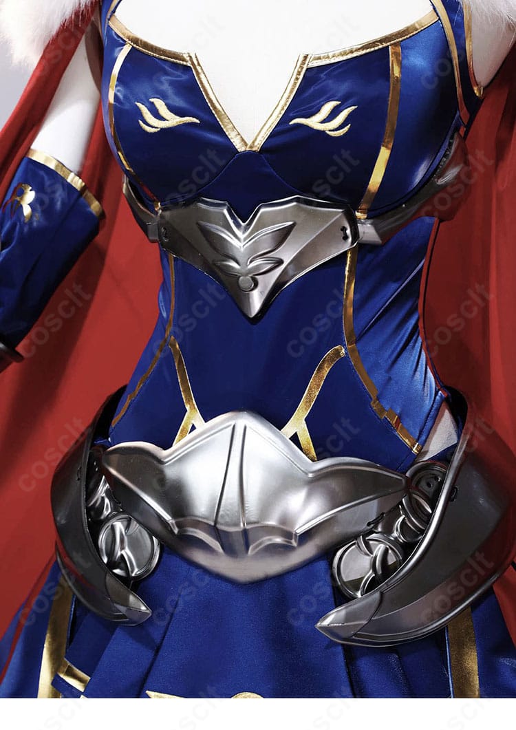 アルトリア・ペンドラゴン（ランサー）第三再臨コスプレ衣装の腰まわりディテール