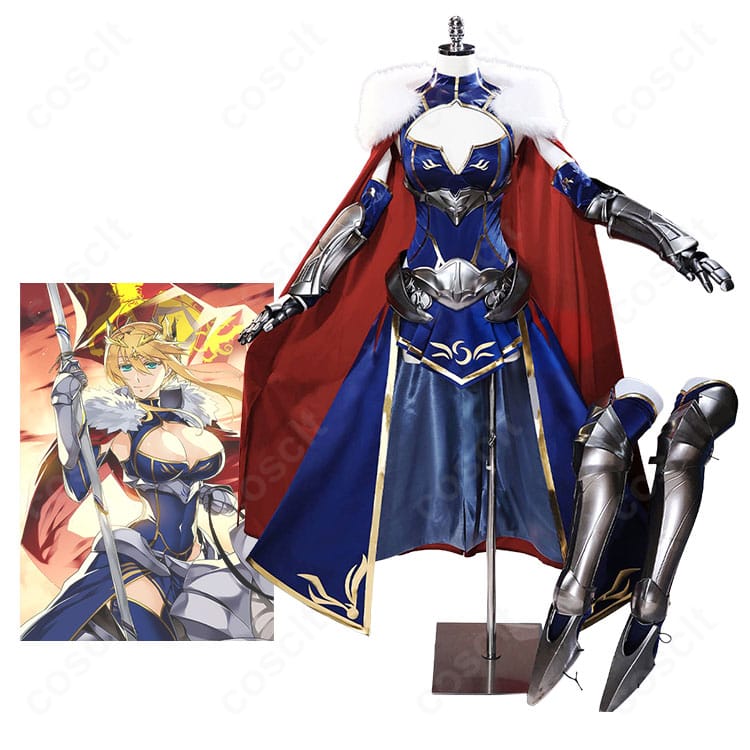 Fate/Grand Order アルトリア・ペンドラゴン（ランサー）第三再臨のキャラクターイメージと商品衣装