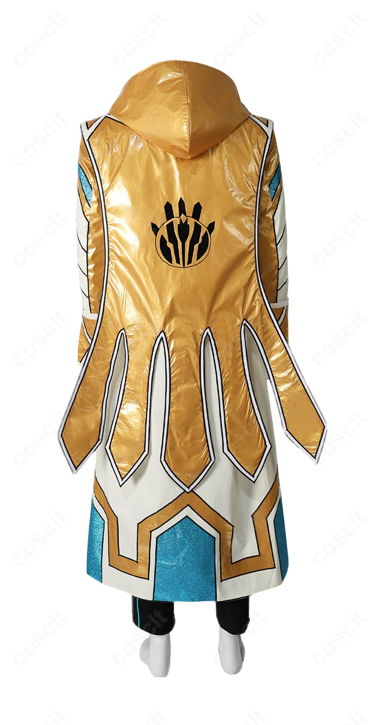 熊手真白 ゴジュウポーラー コスプレ衣装の背面