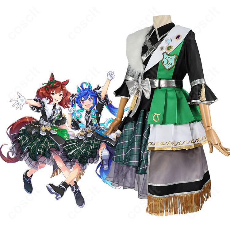 ウマ娘 プリティーダービー ナイスネイチャのキャラクタービジュアルと5th EVENT GO BEYOND -GAZE-コスプレ衣装の商品画像