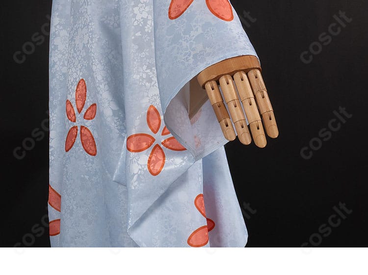 青柳冬弥 あやかし横丁の夏休み コスプレ衣装の袖口にある装飾を写した詳細画像