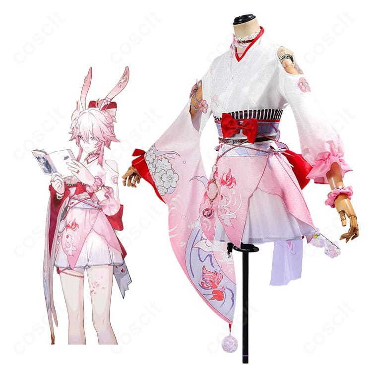 崩壊:スターレイル 緋英「月待つ花時」のキャラクターイメージとコスプレ衣装の商品画像