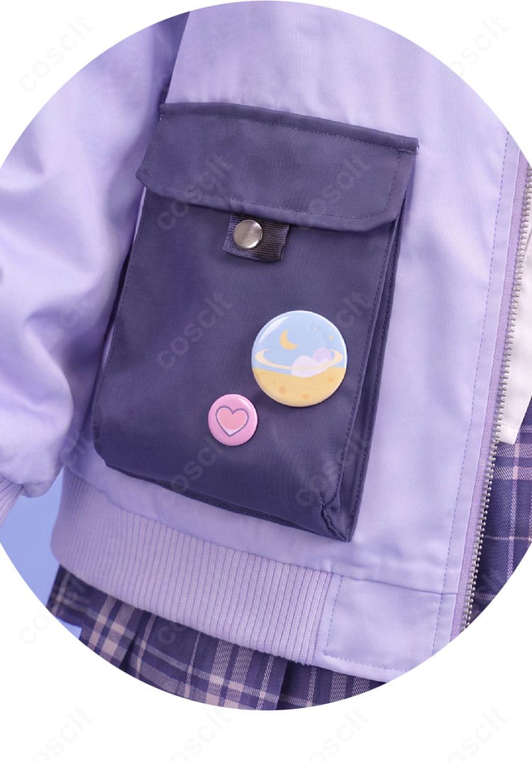 結城さくな 2026新衣装 制服Ver.のアウターポケット部分
