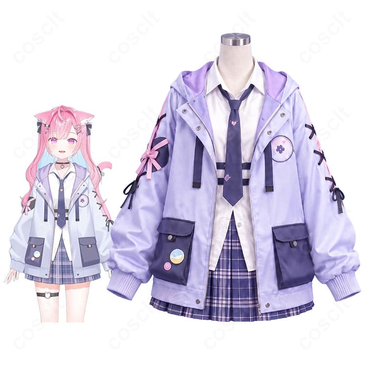結城さくな 2026新衣装 制服Ver.のキャラクターイメージとコスプレ衣装