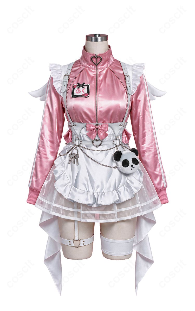 にじさんじ 笹木咲 ジャージメイドVer.コスプレ衣装の正面