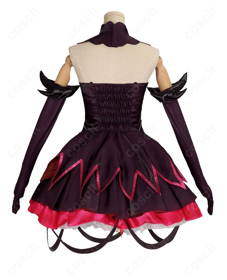 森亜るるか エクリプス・シャドウVer.コスプレ衣装の背面
