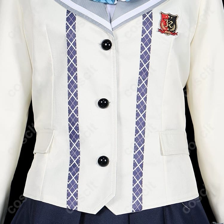 オンゲキ bright MEMORY 珠洲島有栖 制服Ver. コスプレ衣装 - 5枚目の画像