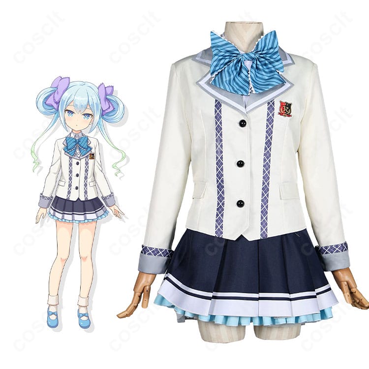 オンゲキ bright MEMORY 珠洲島有栖のキャラクターイラストと制服Ver.コスプレ衣装の商品画像