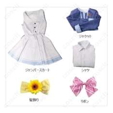 オンゲキ bright MEMORY マーチングポケッツ 柏木美亜・日向千夏・東雲つむぎ 制服 コスプレ衣装 - 5枚目の画像（サムネイル）