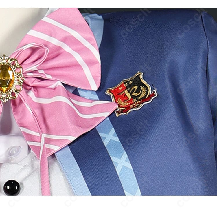 マーチングポケッツ 制服コスプレ衣装に施されたエンブレム部分の詳細画像