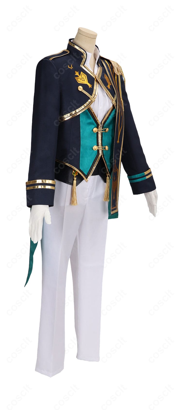 にじさんじ 黛灰 共通衣装 コスプレ衣装の右側ディテール