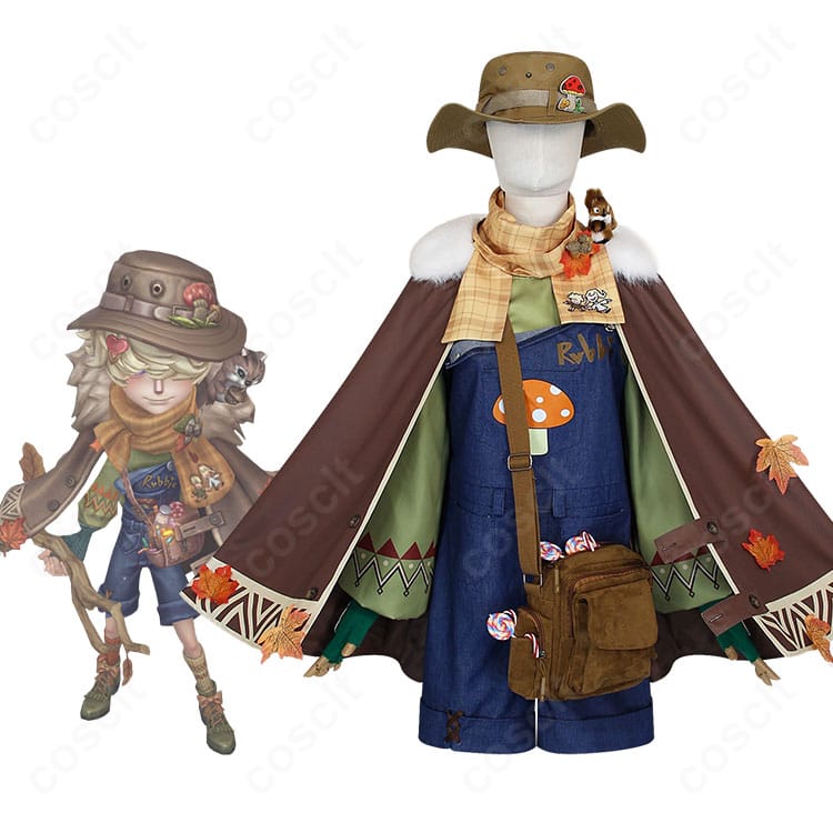 Identity V 第五人格 泣き虫(ロビー・ホワイト)キャンプデーのキャラクター画像とコスプレ衣装の比較