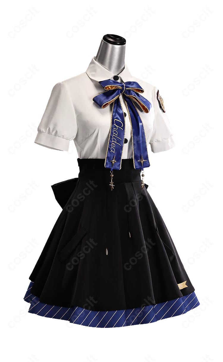 FGO 11周年記念 英霊学装コスプレ衣装のジャケットとスカートのディテール