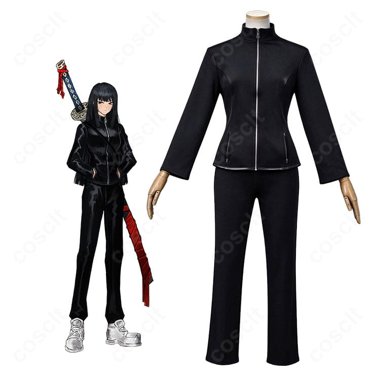 Limbus Company 良秀 LCB囚人のキャラクターイメージと商品コスプレ衣装を並べた画像