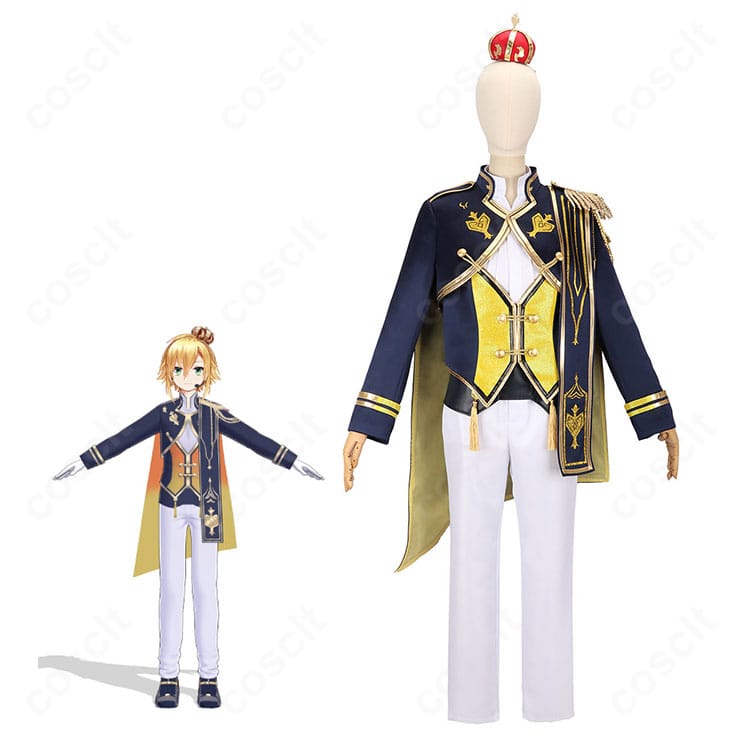 にじさんじ 卯月コウのFANTASIA共通衣装を描いたキャラクター画像とコスプレ衣装の商品画像