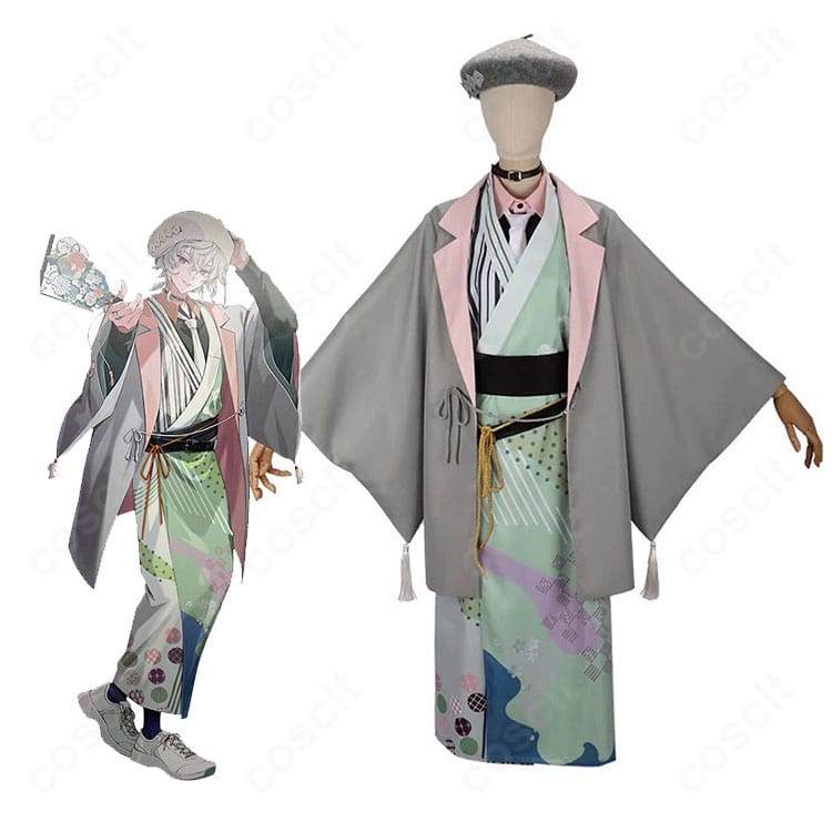 にじさんじ 叢雲カゲツ Dytica Happy Pack 2025のキャラクタービジュアルとコスプレ衣装の比較画像