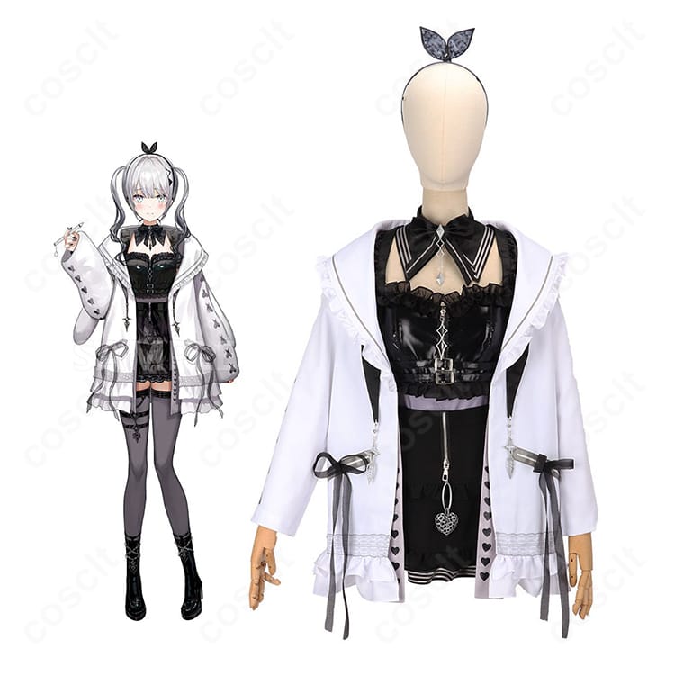 にじさんじ ソフィア・ヴァレンタインの小悪魔衣装を描いたキャラクター画像とコスプレ衣装の商品画像