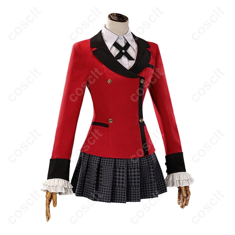 賭ケグルイ 桃喰綺羅莉 私立百花王学園 生徒会長制服 コスプレ衣装 - 2枚目の画像