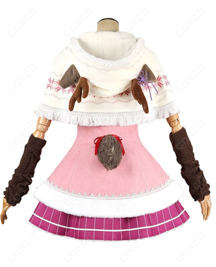 Re:ゼロから始める異世界生活 ラムのクリスマス衣装を背面から紹介する商品写真