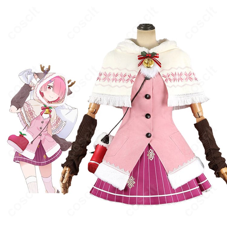 Re:ゼロから始める異世界生活 ラムのクリスマスコスVer.キャラクターイメージとコスプレ衣装の商品展示画像