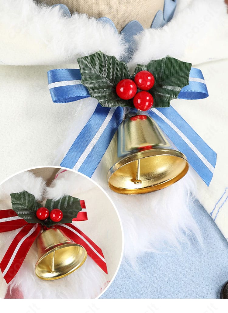 レムのクリスマスコスVer.衣装に使用する鈴の装飾を紹介する詳細画像