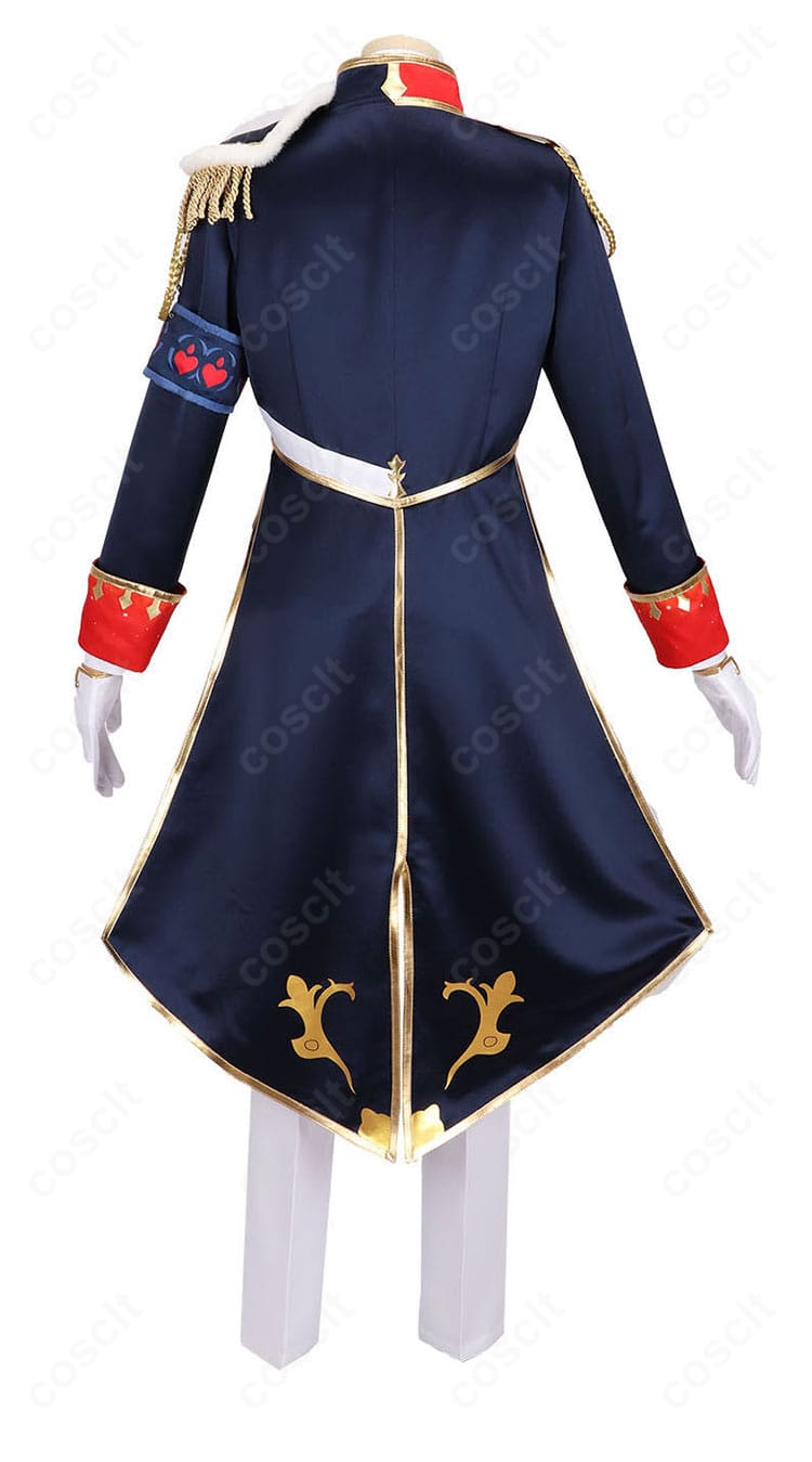 夢追翔 共通衣装 コスプレ衣装の背面画像、燕尾服風ジャケットの後ろ姿を紹介