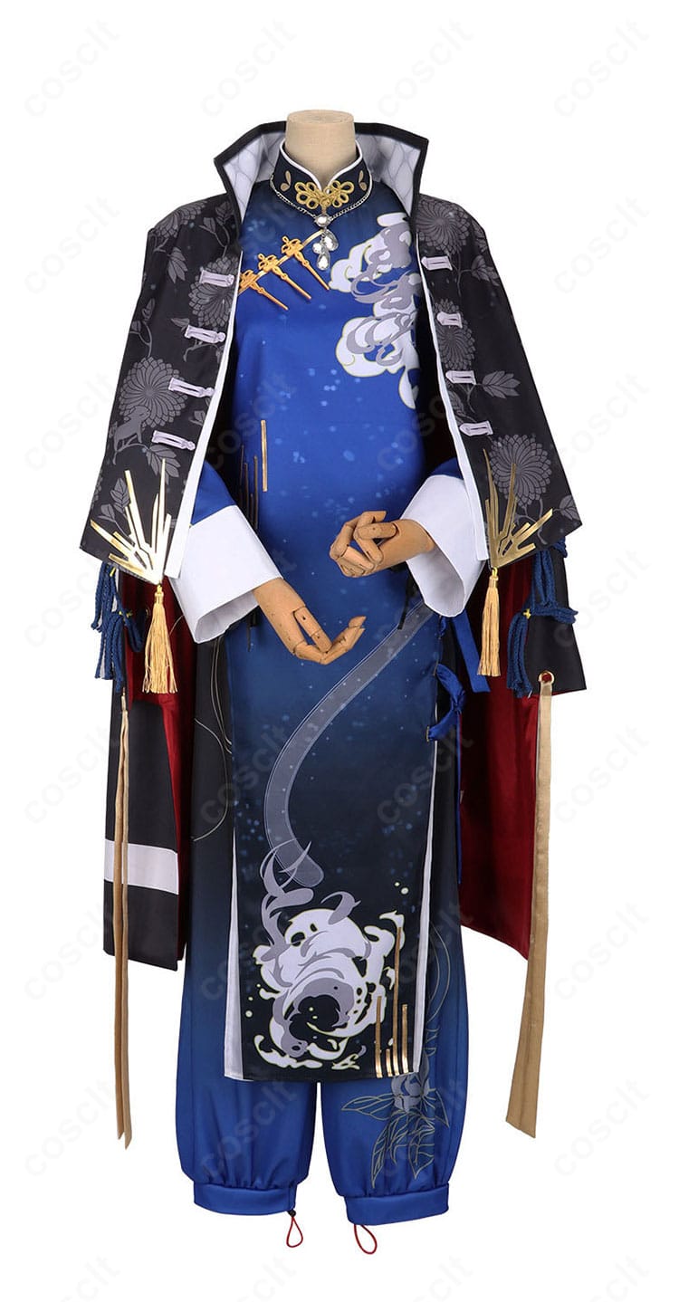 小柳ロウ Dytica 2nd Anniversary コスプレ衣装の花柄をあしらった羽織の正面画像