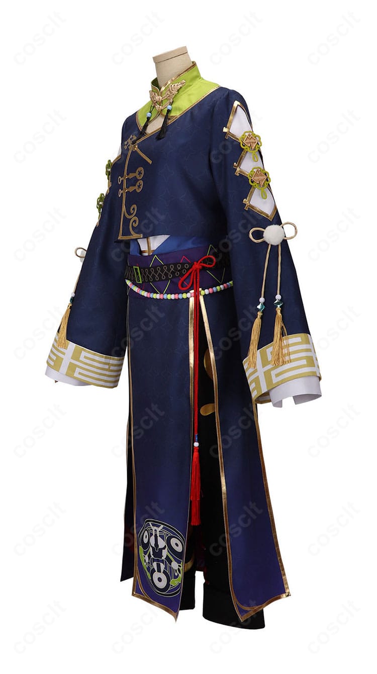 伊波ライ Dytica 2nd Anniversary コスプレ衣装の左側ディテールを紹介する画像
