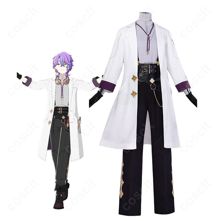 プロセカ 神代類「宝物を見つめて」スペキュラティブコートのキャラクター参考画像とコスプレ衣装の商品画像