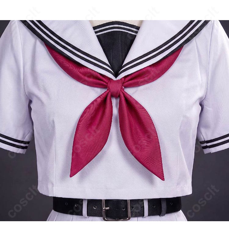 ホロライブEnglish 古石ビジュー コンバットアカデミー制服Ver.の服飾装飾とデザイン細部