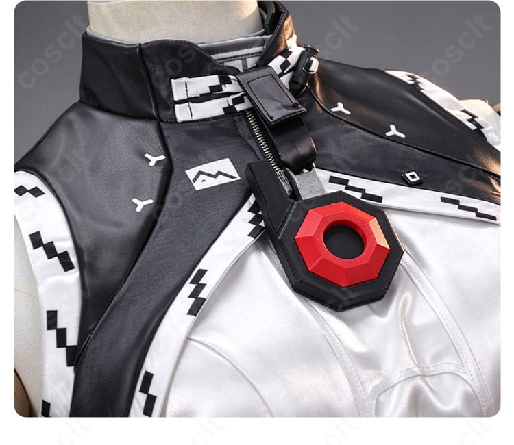 ティフォロス コスプレ衣装 襟元のデザインを示す部分画像