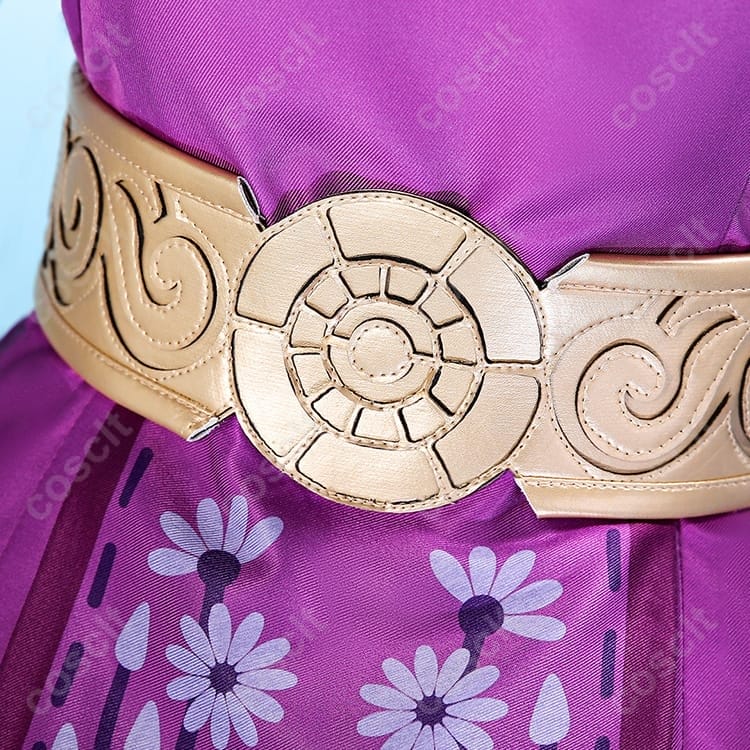 ゼルダの伝説 時のオカリナ ゼルダ姫 幼少期Ver. コスプレ衣装 - 4枚目の画像