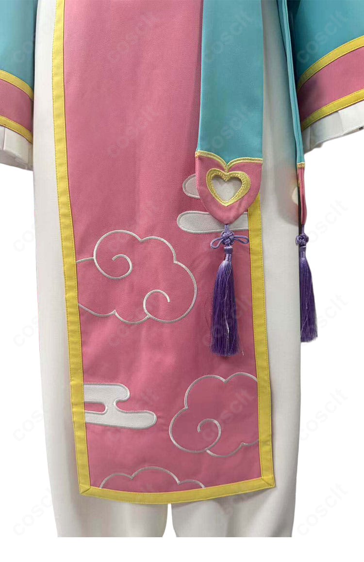 花子くん ゆめかわチャイナVer. コスプレ衣装の裾部分を紹介する画像