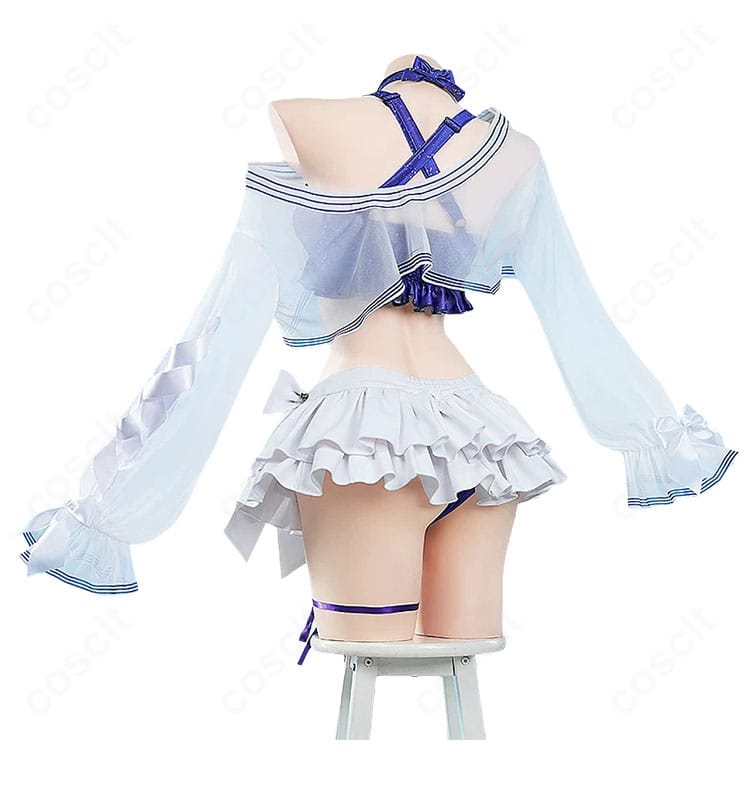 Fate/Grand Order マシュ・キリエライト 常夏の水着Ver.03 コスプレ衣装の背面デザイン