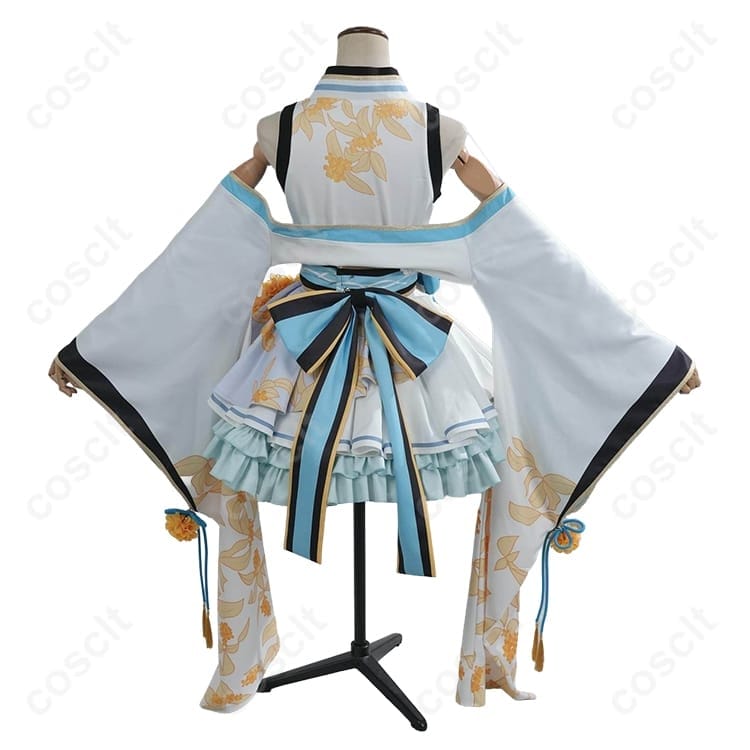 hololive 白上フブキ 狐のお宮でこんこんこん コスプレ衣装 - 3枚目の画像